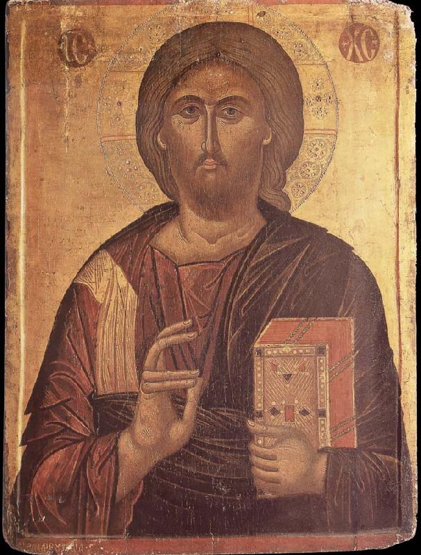 unknow artist Andreas Pavias,Christ Pantocrator oil painting image